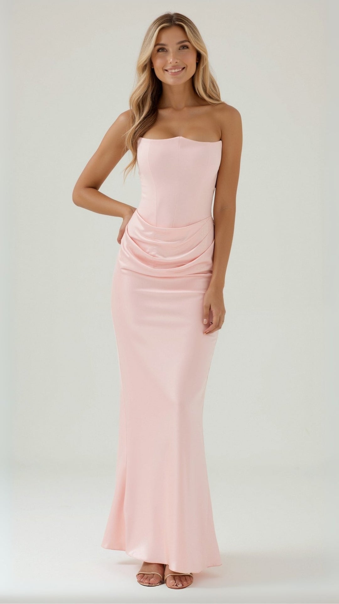 Alice | Women Wedding Guest Column Maxi Dress