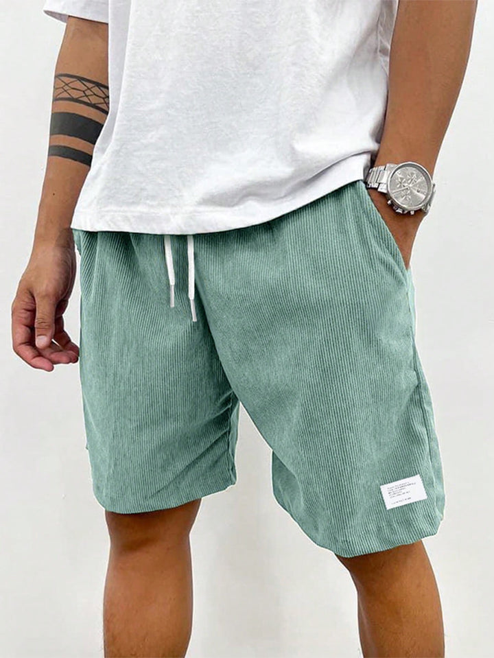 Derek | Men Relaxed Fit Casual Drawstring Shorts