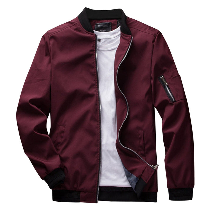 Carl | Modern Zipper Front Jacket For Men