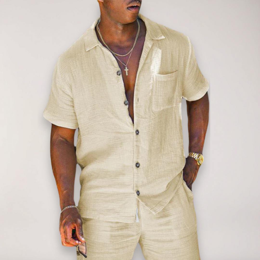 Gene | Men’s Two Piece Summer Relaxed Set
