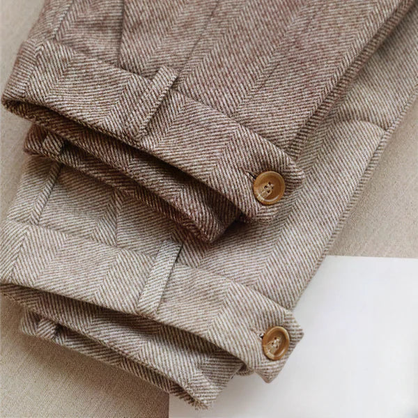 Mark | Men’s Vintage Pleated High Waist Classic Trousers