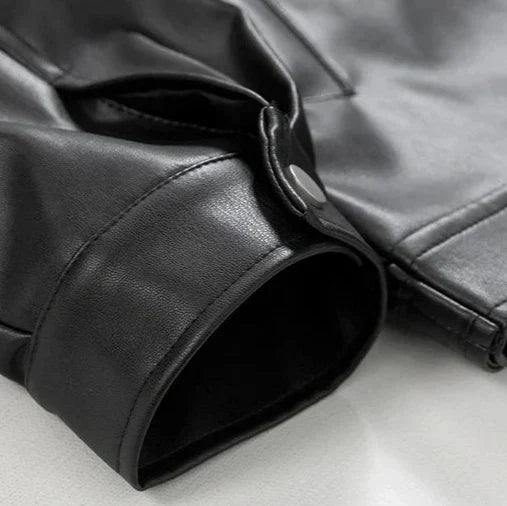 Colton | Men’s Oversized Leather Bomber Jacket