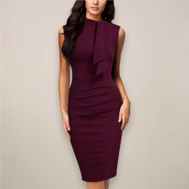 Taylor | Women’s Sleeveless Sheath Midi Dress Classic