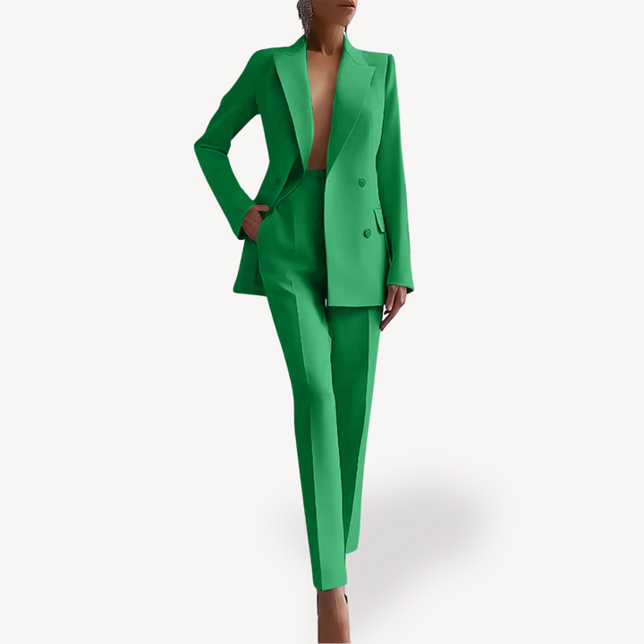 Madison | Women’s Tailored Blazer Trouser Suit Set