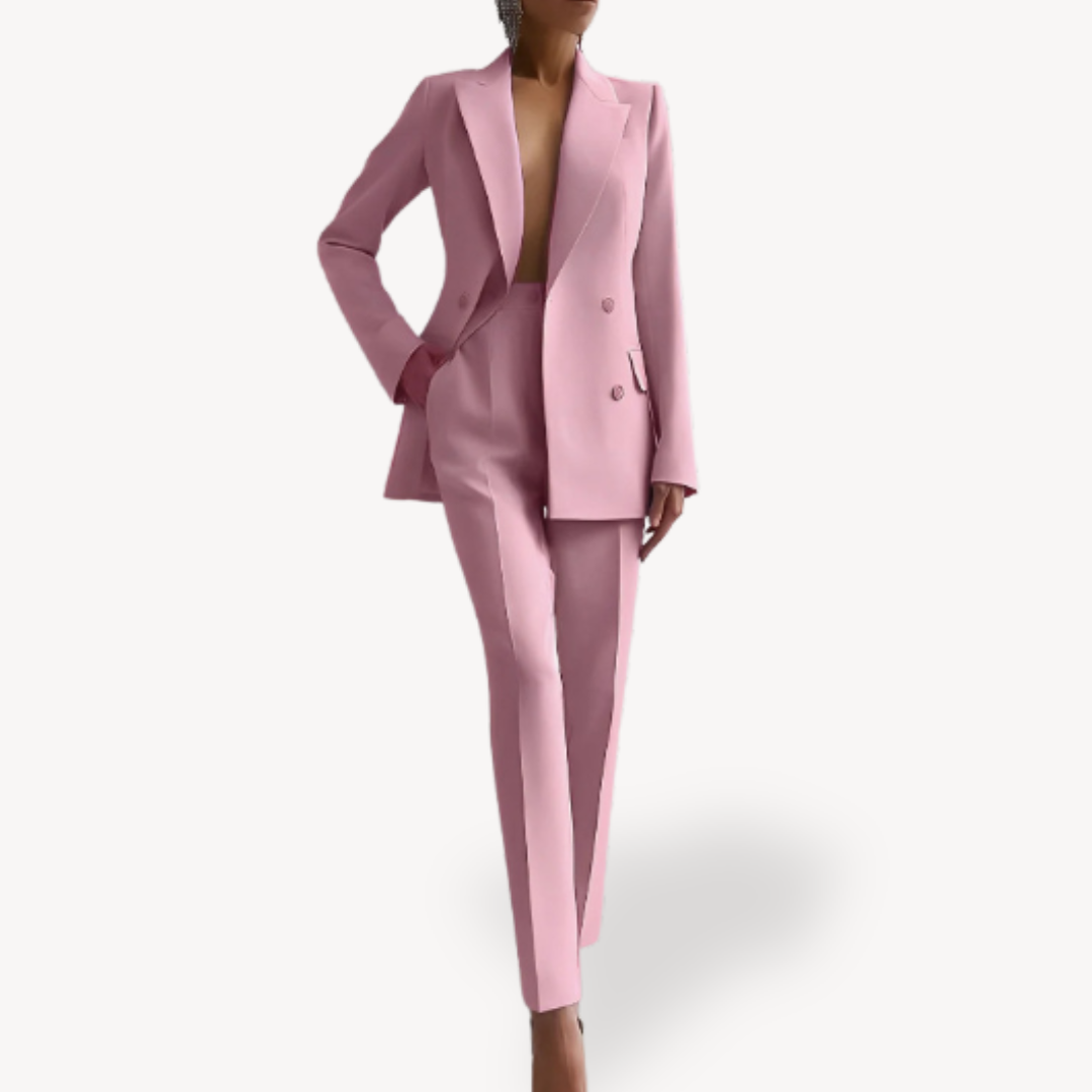Madison | Women’s Tailored Blazer Trouser Suit Set
