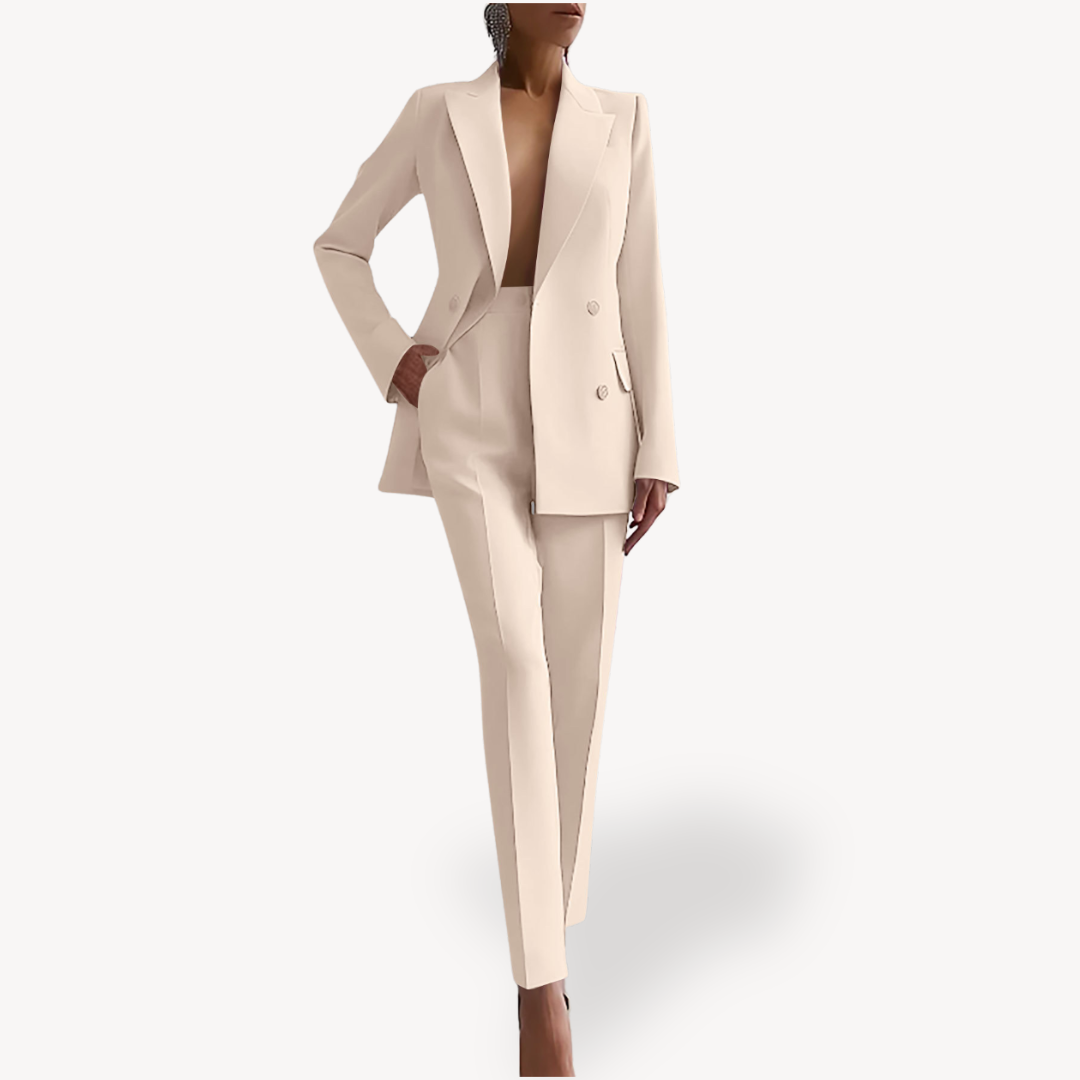 Madison | Women’s Tailored Blazer Trouser Suit Set