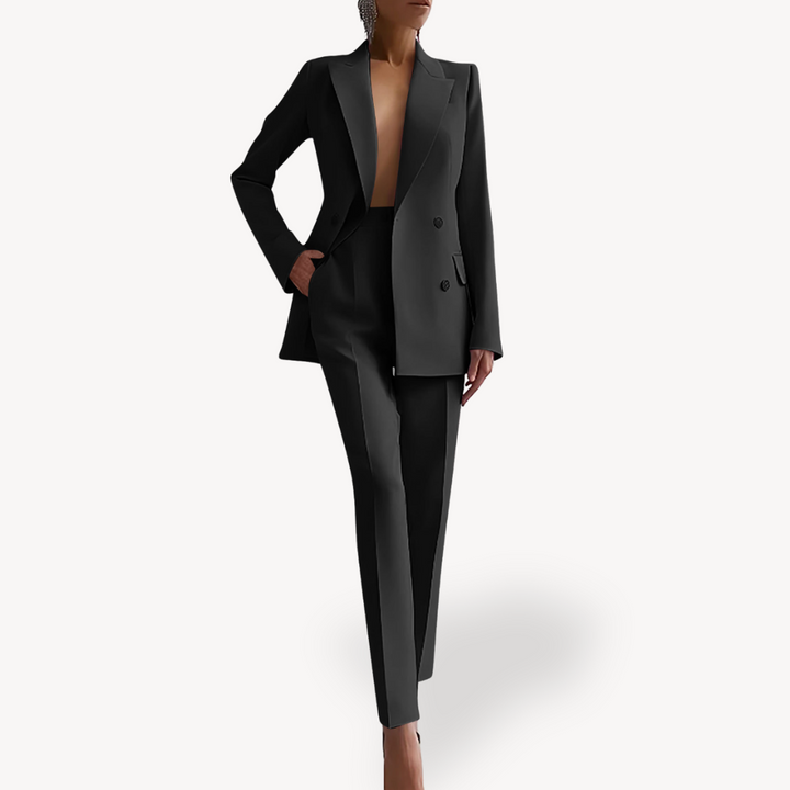 Madison | Women’s Tailored Blazer Trouser Suit Set