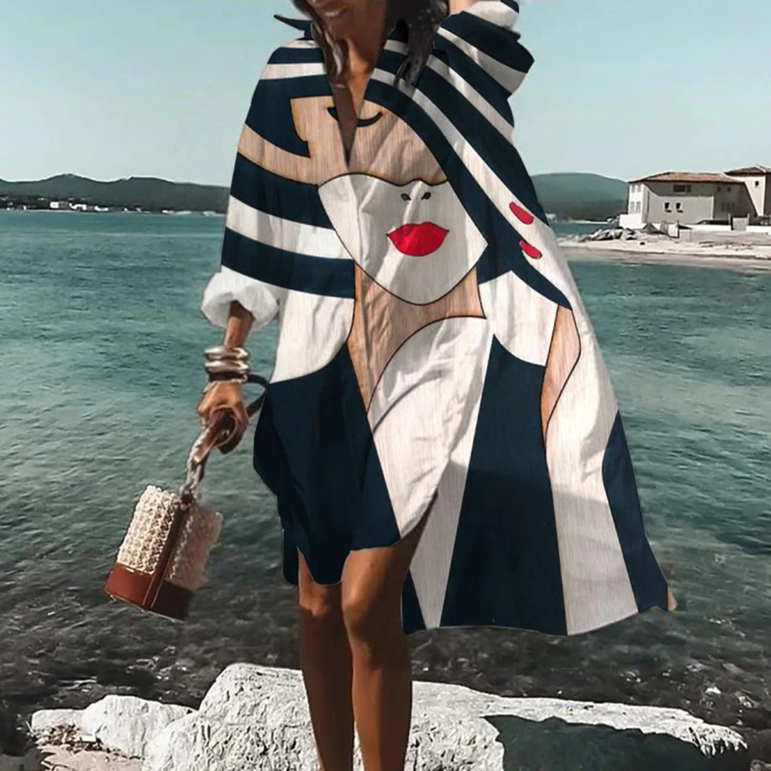 Maya | Women’s Summer Casual Shirt Dress